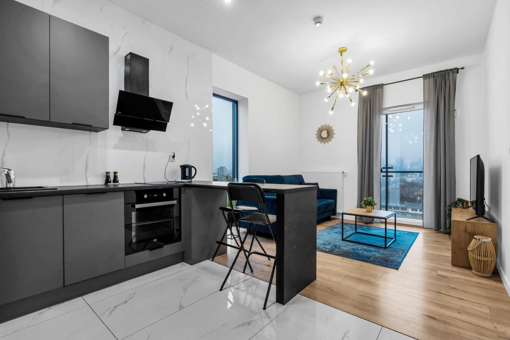 Warsaw Business Apartments - Air Conditioning, 10Th Floor, City View, Balcony - By Rentujemy מראה חיצוני תמונה