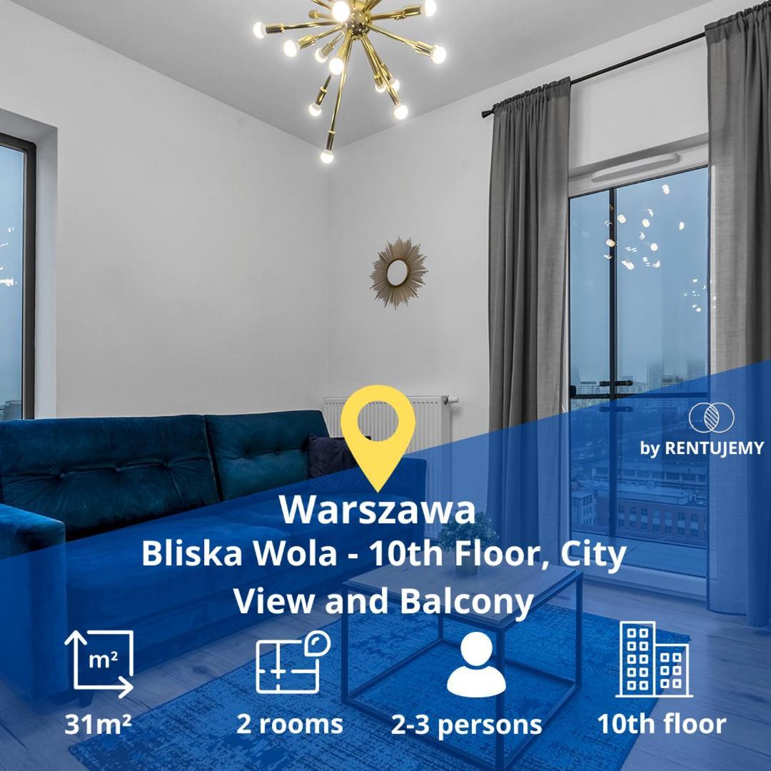 Warsaw Business Apartments - Air Conditioning, 10Th Floor, City View, Balcony - By Rentujemy מראה חיצוני תמונה